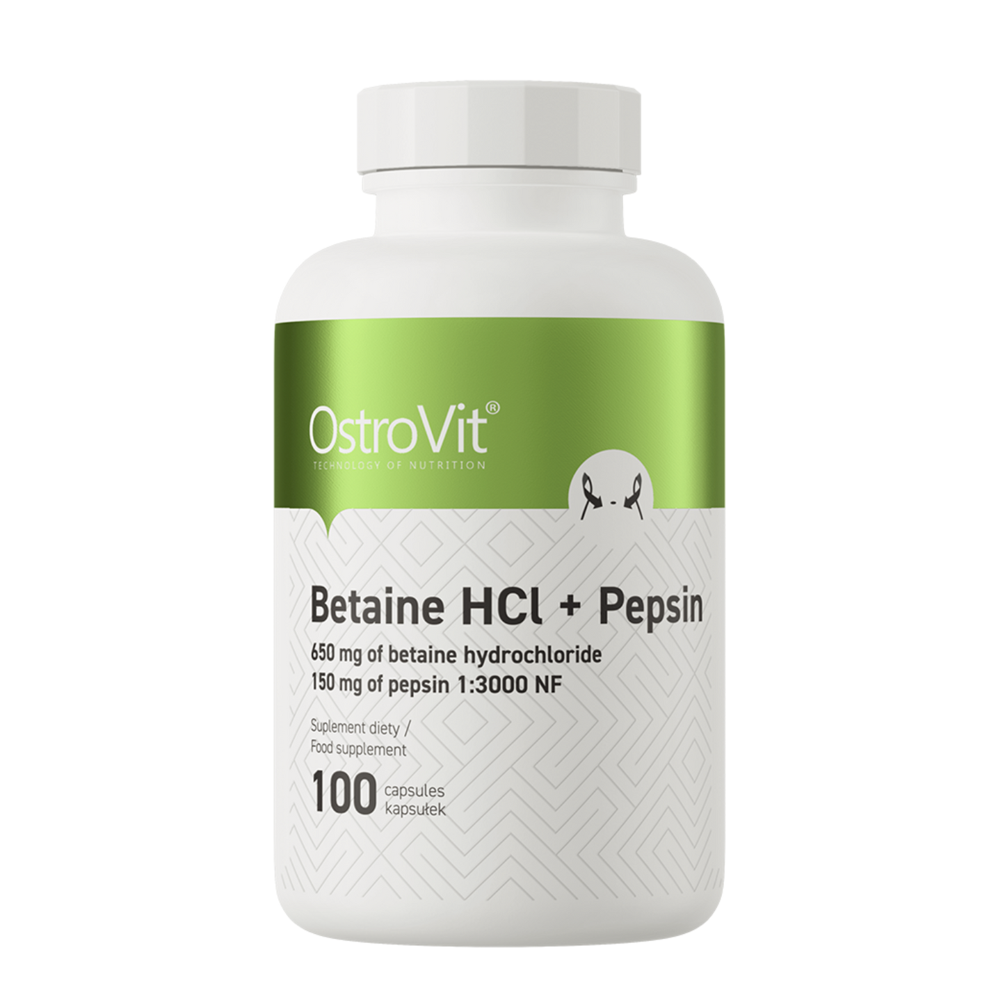 Betain HLC + Pepsin 100 kapslí
