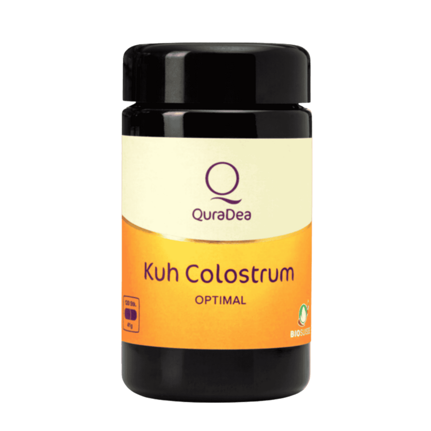 RAW kolostrum (Švýcarsko) BIO 120 kapslí 30g