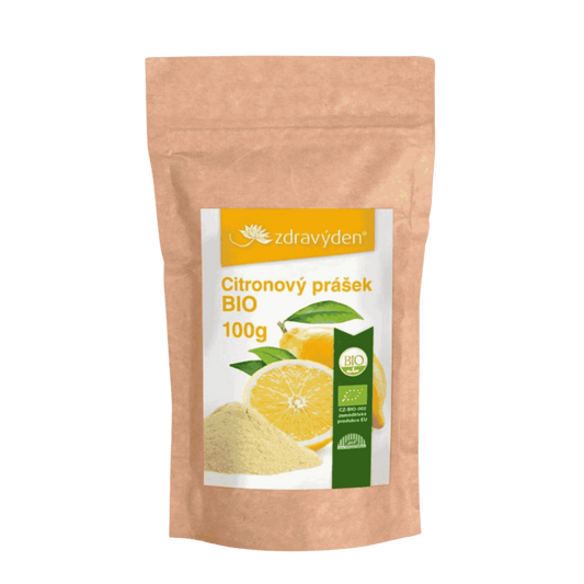 Citrónový prášek BIO 100g