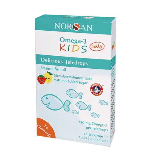 Omega-3 Kids žvýkací bonbóny 45ks.