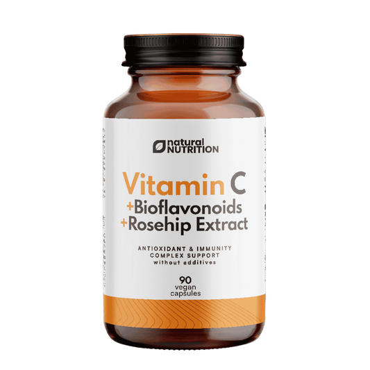 Vitamin C s šípkovým extraktem a bioflavanoidy 90 kapslí
