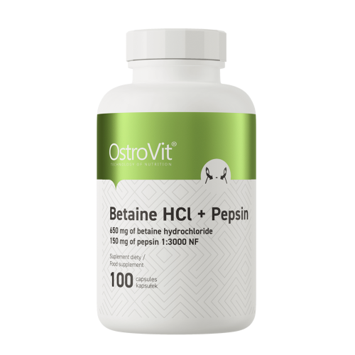 Betain HLC + Pepsin 100 kapslí