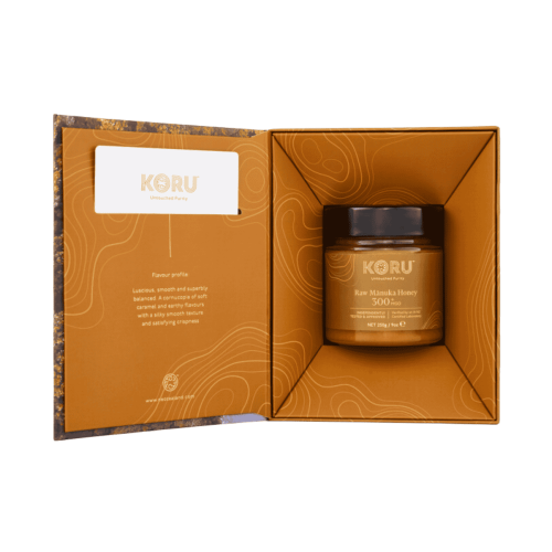 KORU Manukový med RAW (MGO od 300+ do 1000+) 250g