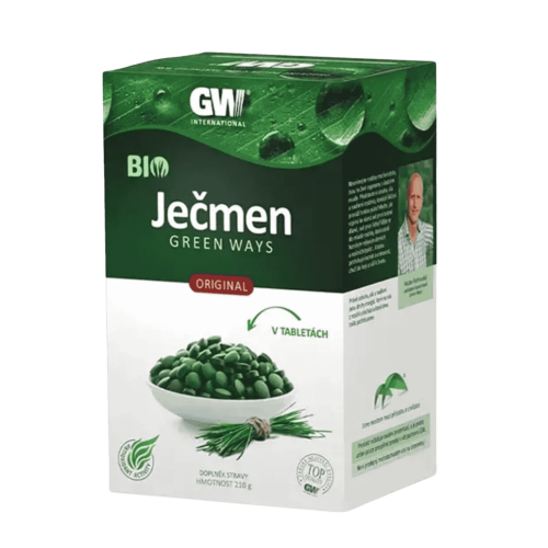 Ječmen Green ways tablety BIO 210g
