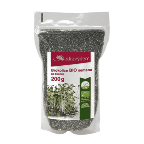 Brokolice semínka na klíčení BIO 200