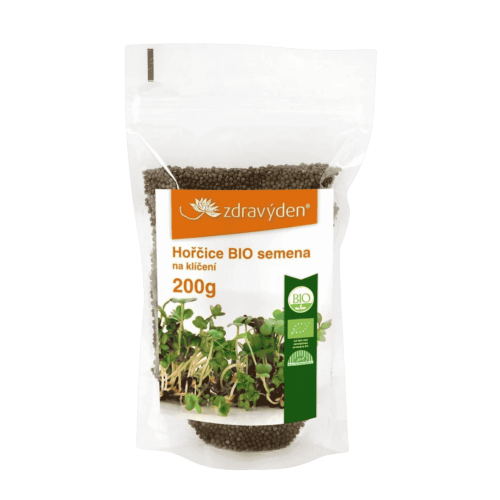 Hořčice semínka na klíčení BIO 200g