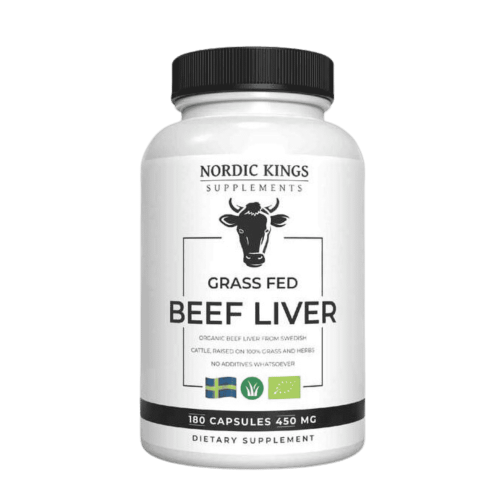 Hovězí játra v Grass-fed kvalitě BIO 180 kapslí